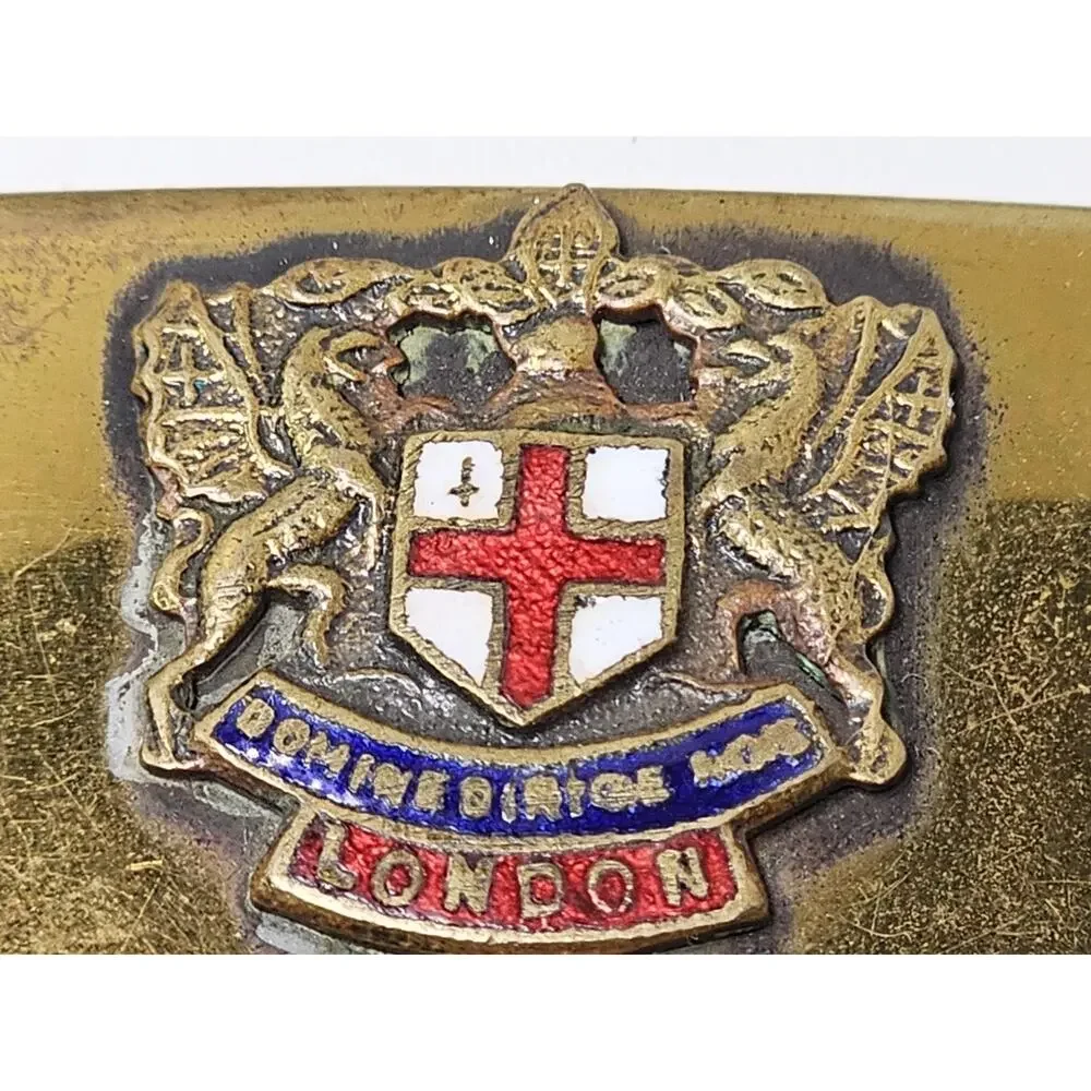 Vintage Bronze European Belt Buckle
